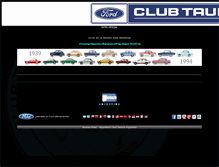 Tablet Screenshot of clubtaunus.com.ar